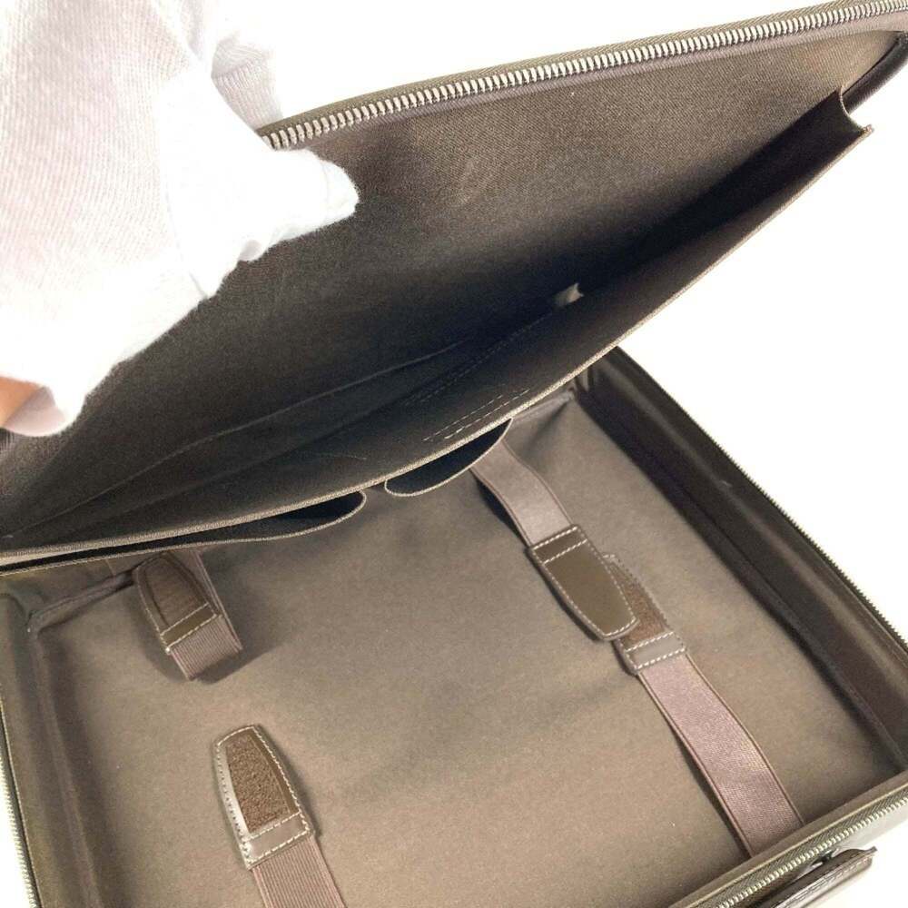 LOUIS VUITTON Brown Leather Tote Bag - Picture 10 of 16